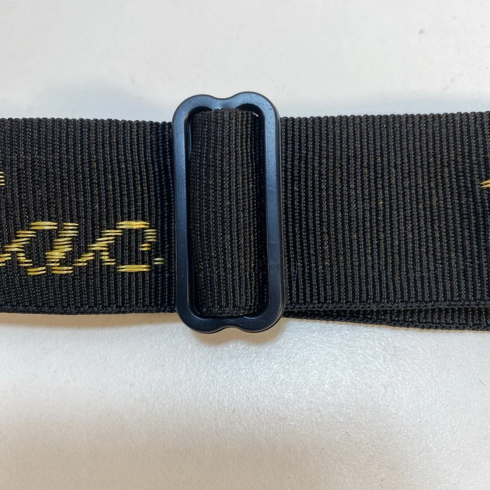 Cadillac Luggage Adjustable Strap Woven Logo Black Gold‎ Buckle Approx 70